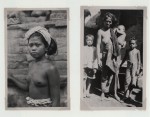 Javanese tribe girl  Javanese woman with three children.